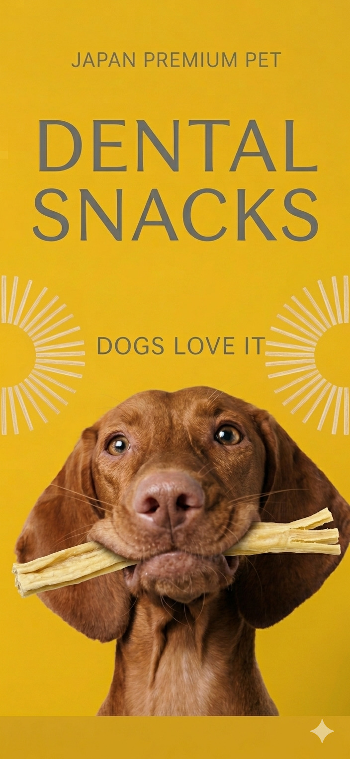 Hund mit Dental-Snack